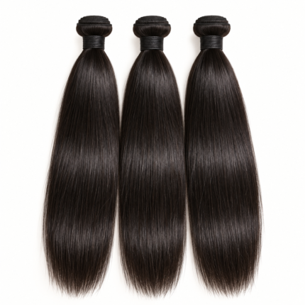 Raw Indian Straight Hair Bundles | Single-Donor | Raw Straight Royale