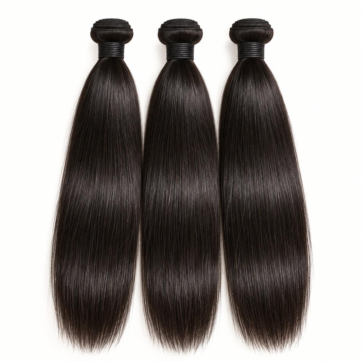 P5 Raw Indian Straight Hair Bundles | Single-Donor | Raw Straight Royale - Image 1